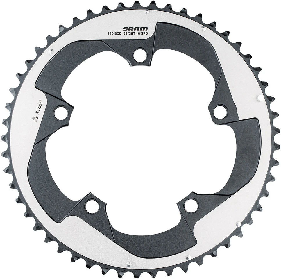 SRAM Kettenblatt Red X-Glide Yaw, 5-Arm, 130 Mm Lochkreis 2 SRAM Kettenblatt Red X-Glide Yaw, 5-Arm, 130 Mm Lochkreis – Bild 2