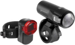 AXA Compactline 35 USB Frontlicht + Rear Rücklicht Set Mit StVZO-Zulassung