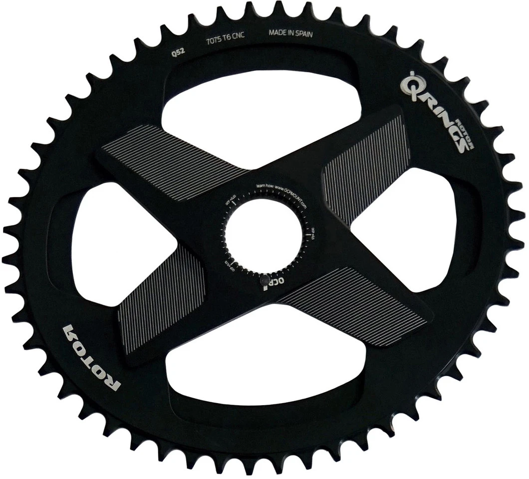 Rotor Kettenblatt Direct Mount Road, Q-Rings 1 Rotor Kettenblatt Direct Mount Road, Q-Rings