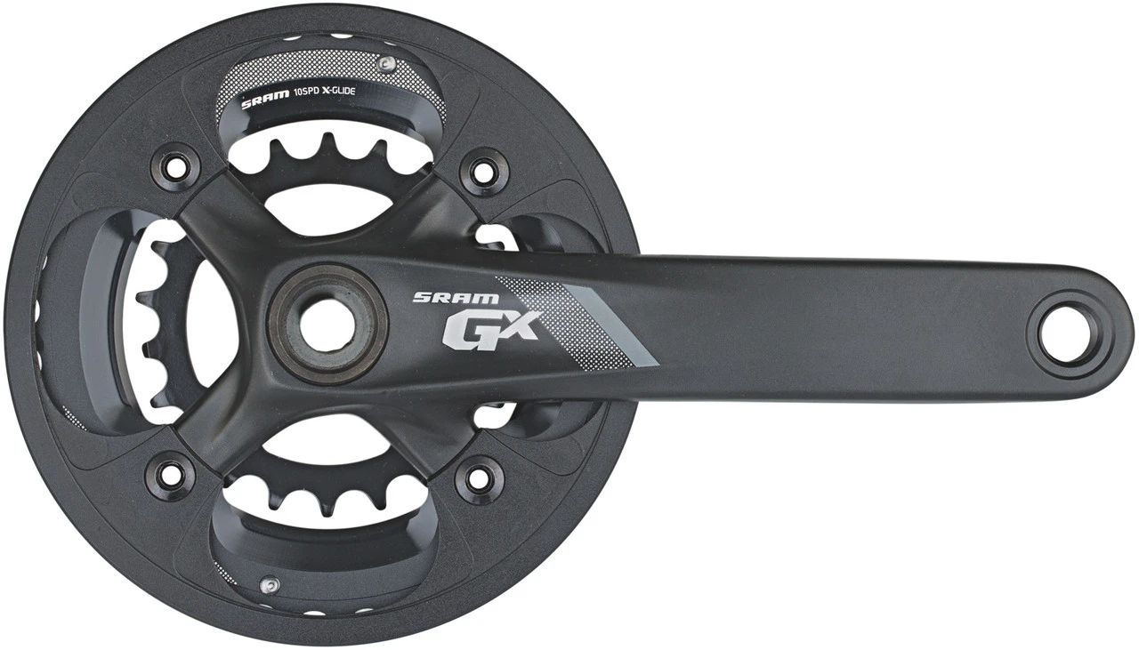 SRAM GX 1000 GXP 2x10-fach Kurbelgarnitur Mit Bashguard 1 SRAM GX 1000 GXP 2x10-fach Kurbelgarnitur Mit Bashguard