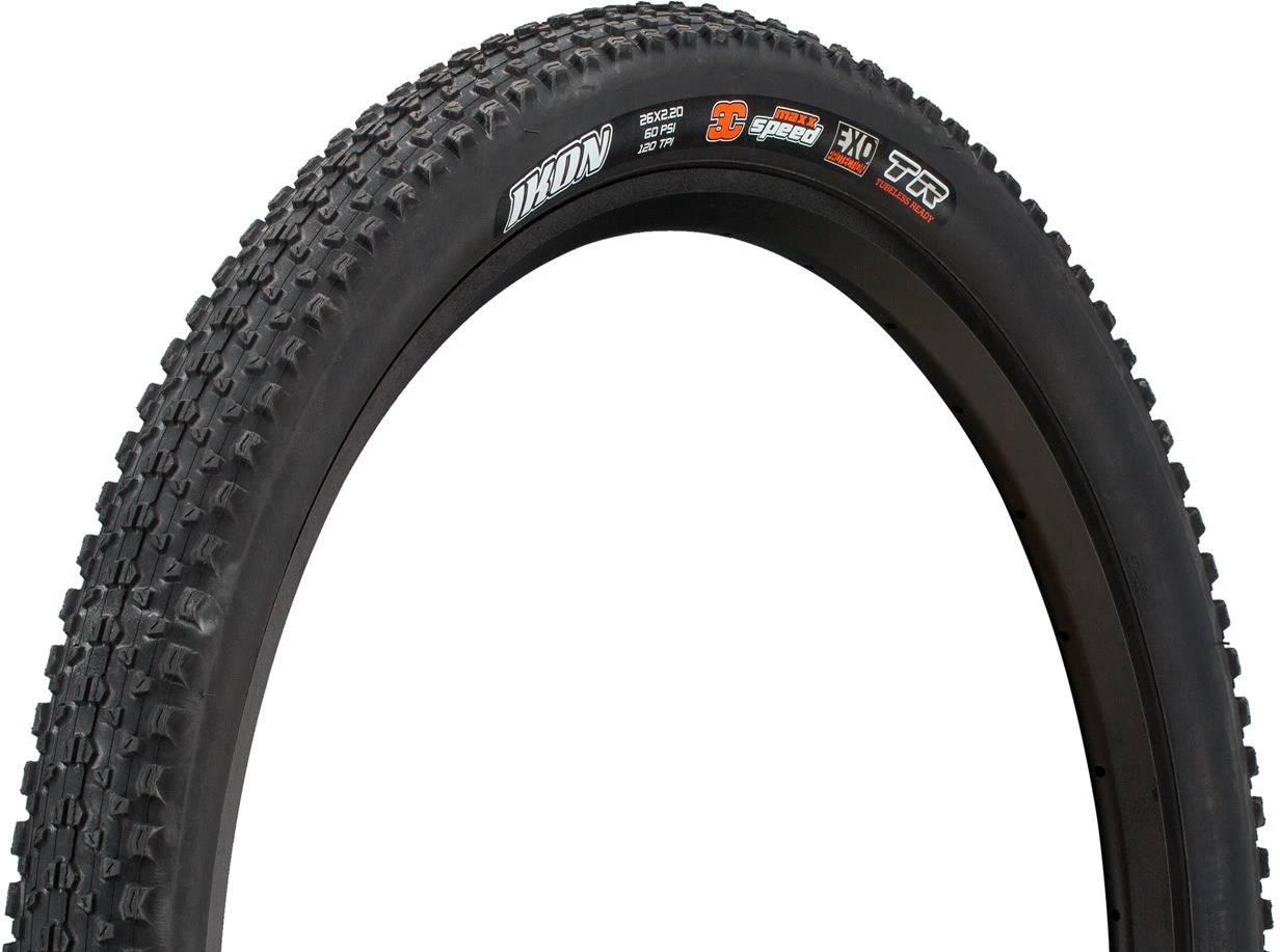 MAXXIS Ikon 3C MaxxSpeed EXO TR 26" Faltreifen 1 MAXXIS Ikon 3C MaxxSpeed EXO TR 26" Faltreifen