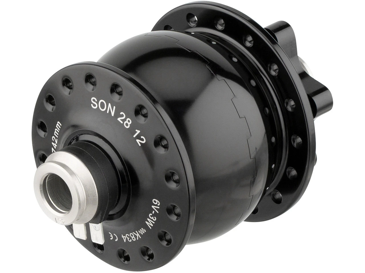 28 12 Disc 6-Loch Nabendynamo 2 28 12 Disc 6-Loch Nabendynamo – Bild 2