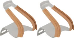 Mks Half Clip W/leather Pedalhaken