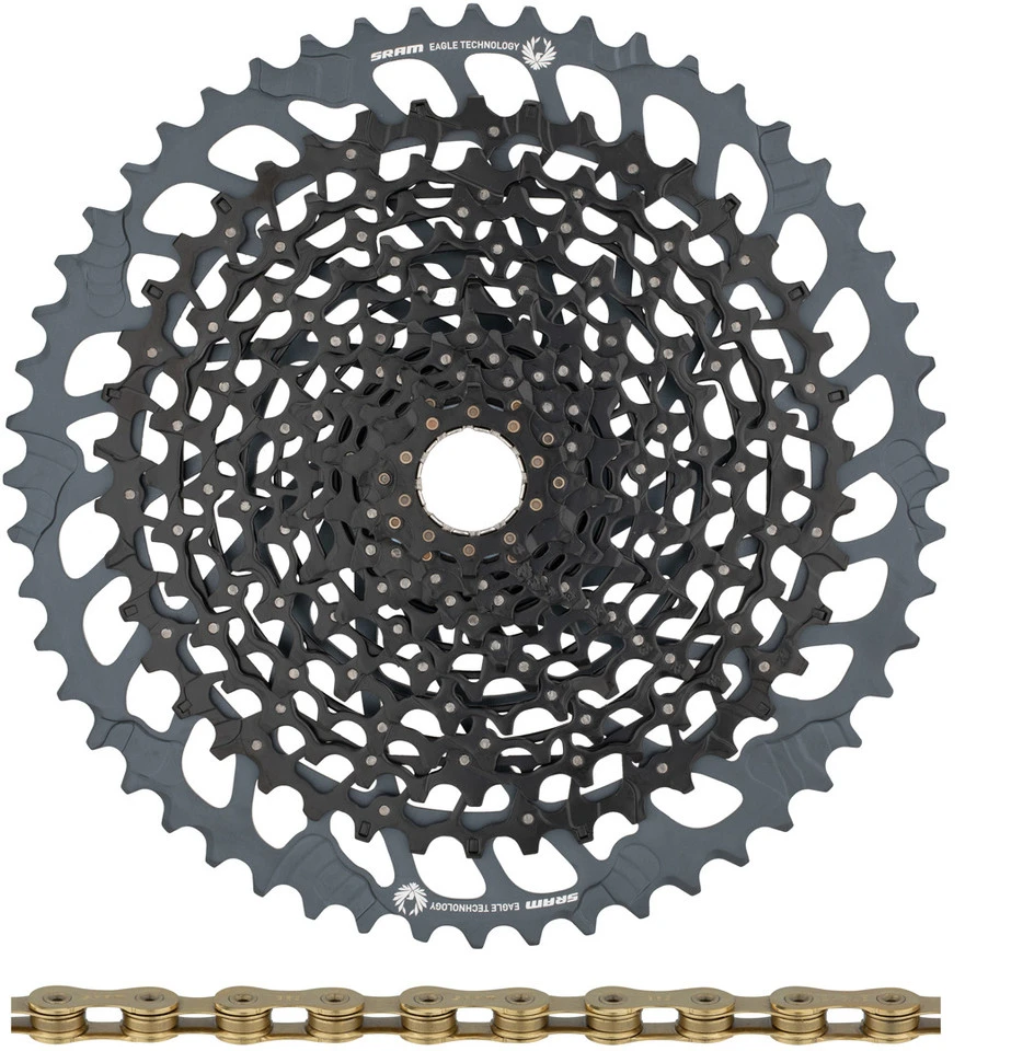 SRAM GX Eagle XG-1275 Kassette + Eagle Kette 12-fach Verschleißset 7 SRAM GX Eagle XG-1275 Kassette + Eagle Kette 12-fach Verschleißset – Bild 7