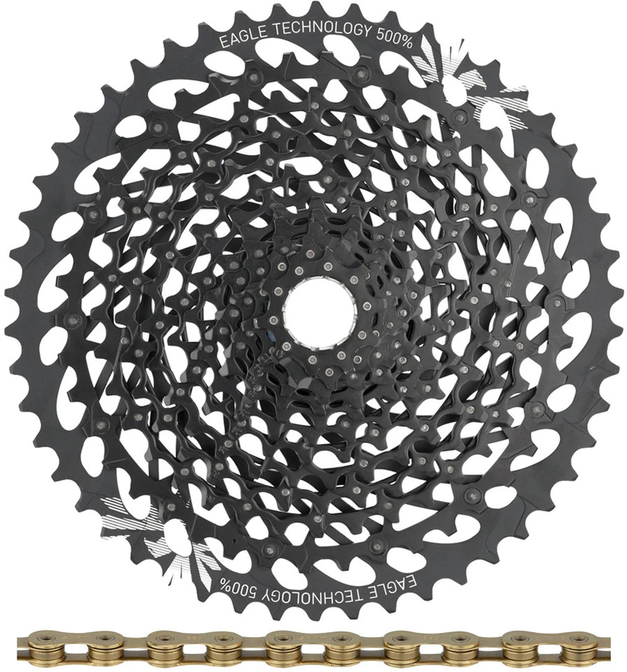 SRAM GX Eagle XG-1275 Kassette + Eagle Kette 12-fach Verschleißset 11 SRAM GX Eagle XG-1275 Kassette + Eagle Kette 12-fach Verschleißset – Bild 11