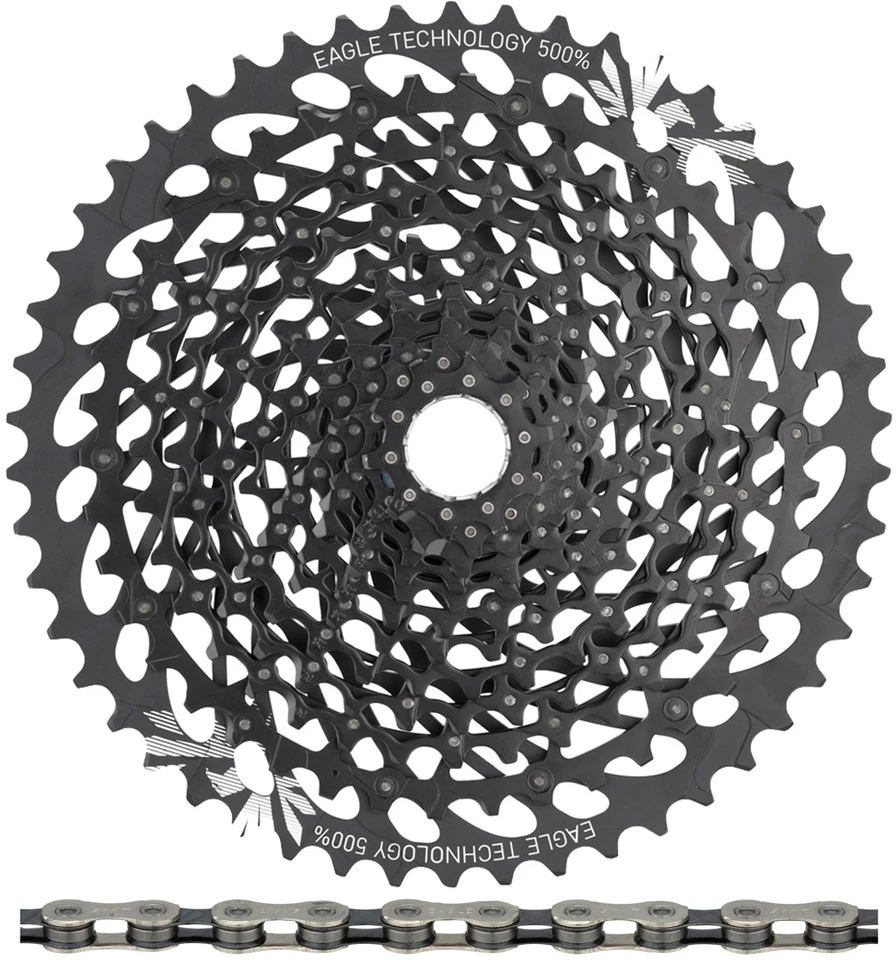SRAM GX Eagle XG-1275 Kassette + Eagle Kette 12-fach Verschleißset 12 SRAM GX Eagle XG-1275 Kassette + Eagle Kette 12-fach Verschleißset – Bild 12