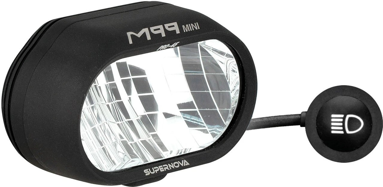 Supernova M99 Mini PRO 45 LED E-Bike Frontlicht Mit StVZO-Zulassung 1 Supernova M99 Mini PRO 45 LED E-Bike Frontlicht Mit StVZO-Zulassung