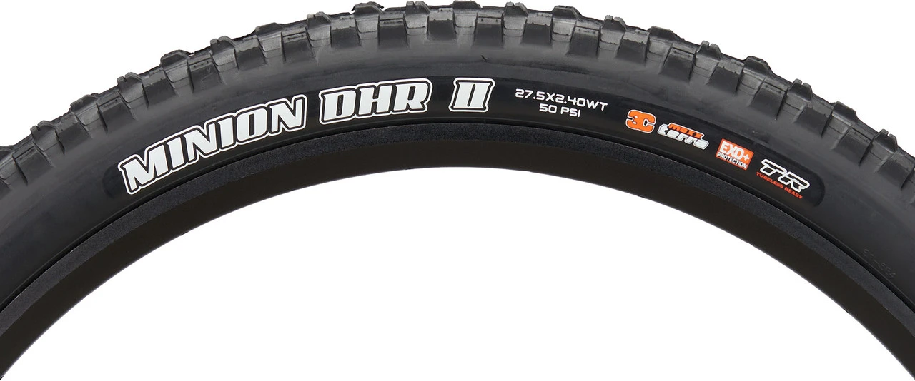 MAXXIS Minion DHR II 3C MaxxTerra EXO+ WT TR 27,5" Faltreifen 3 MAXXIS Minion DHR II 3C MaxxTerra EXO+ WT TR 27,5" Faltreifen – Bild 3