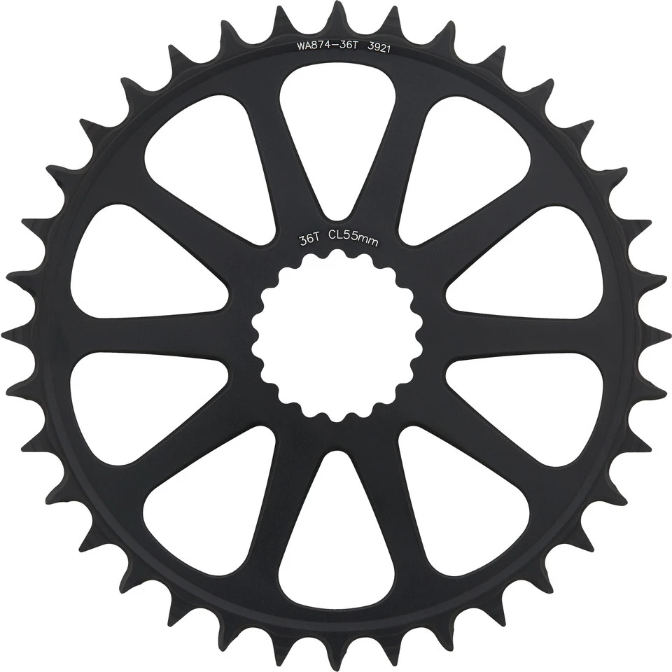 Cannondale HollowGram SpideRing SL 10-Arm 55 CL Kettenblatt 2 Cannondale HollowGram SpideRing SL 10-Arm 55 CL Kettenblatt – Bild 2