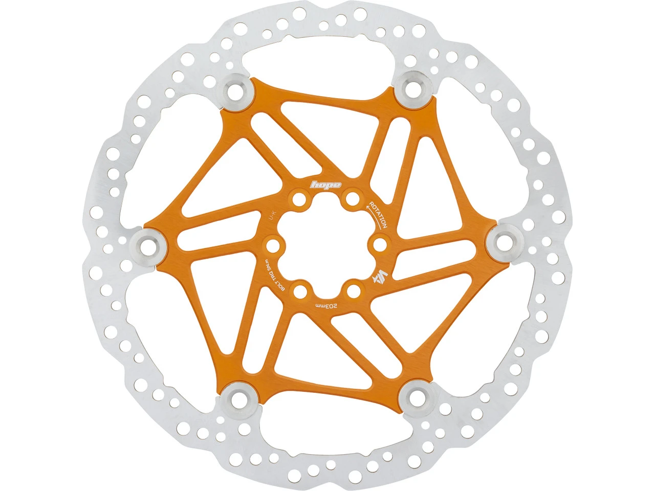 HOPE Bremsscheibe V4 Vented Floating 6-Loch Für Tech V 7 HOPE Bremsscheibe V4 Vented Floating 6-Loch Für Tech V – Bild 7