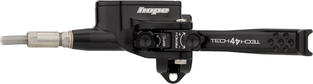 HOPE Tech 4 V4 V+h Set Scheibenbremse Mit Stahlflexleitung 4 HOPE Tech 4 V4 V+h Set Scheibenbremse Mit Stahlflexleitung – Bild 4