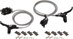 HOPE Tech 4 V4 V+h Set Scheibenbremse Mit Stahlflexleitung 27 HOPE Tech 4 V4 V+h Set Scheibenbremse Mit Stahlflexleitung -Bike Teile Verkauf 459497