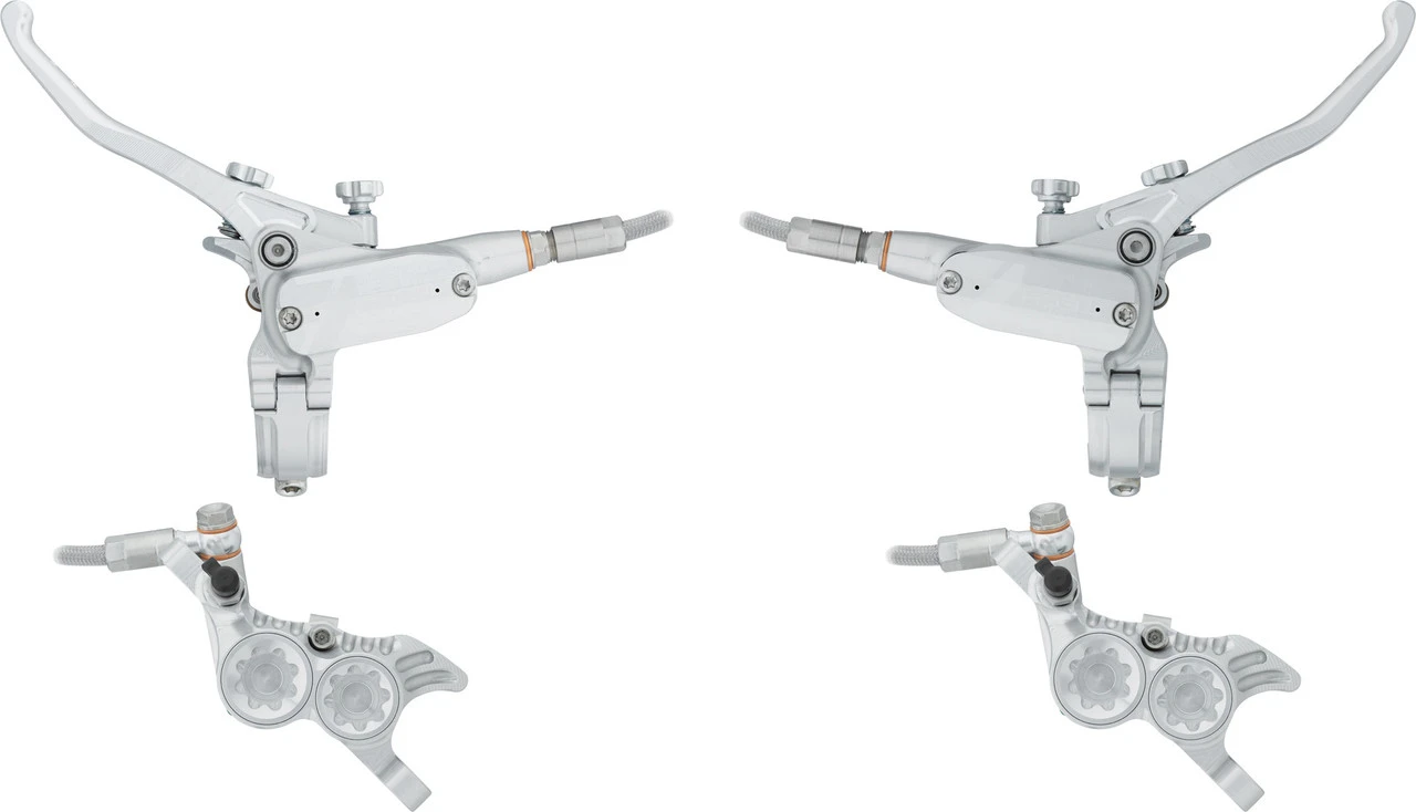 HOPE Tech 4 V4 V+h Set Scheibenbremse Mit Stahlflexleitung 13 HOPE Tech 4 V4 V+h Set Scheibenbremse Mit Stahlflexleitung – Bild 13