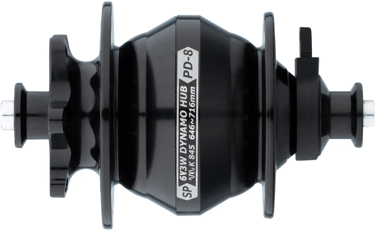 Nabendynamo PD-8 Disc 6-Loch 1 Nabendynamo PD-8 Disc 6-Loch