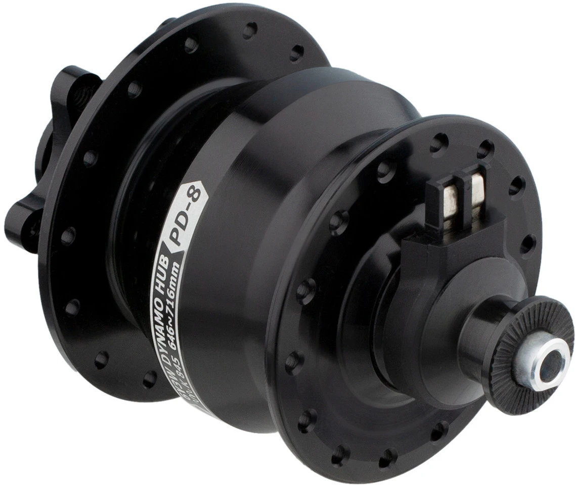 Nabendynamo PD-8 Disc 6-Loch 3 Nabendynamo PD-8 Disc 6-Loch – Bild 3