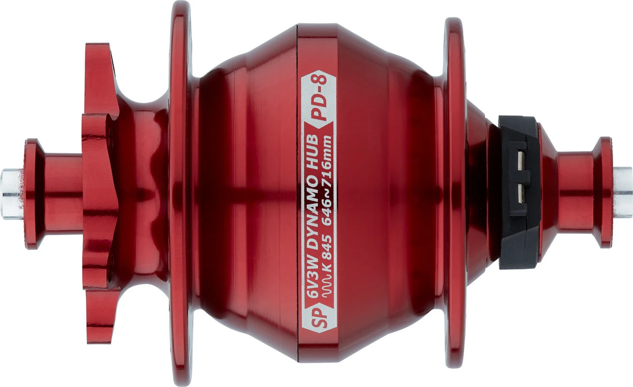 Nabendynamo PD-8 Disc 6-Loch 13 Nabendynamo PD-8 Disc 6-Loch – Bild 13