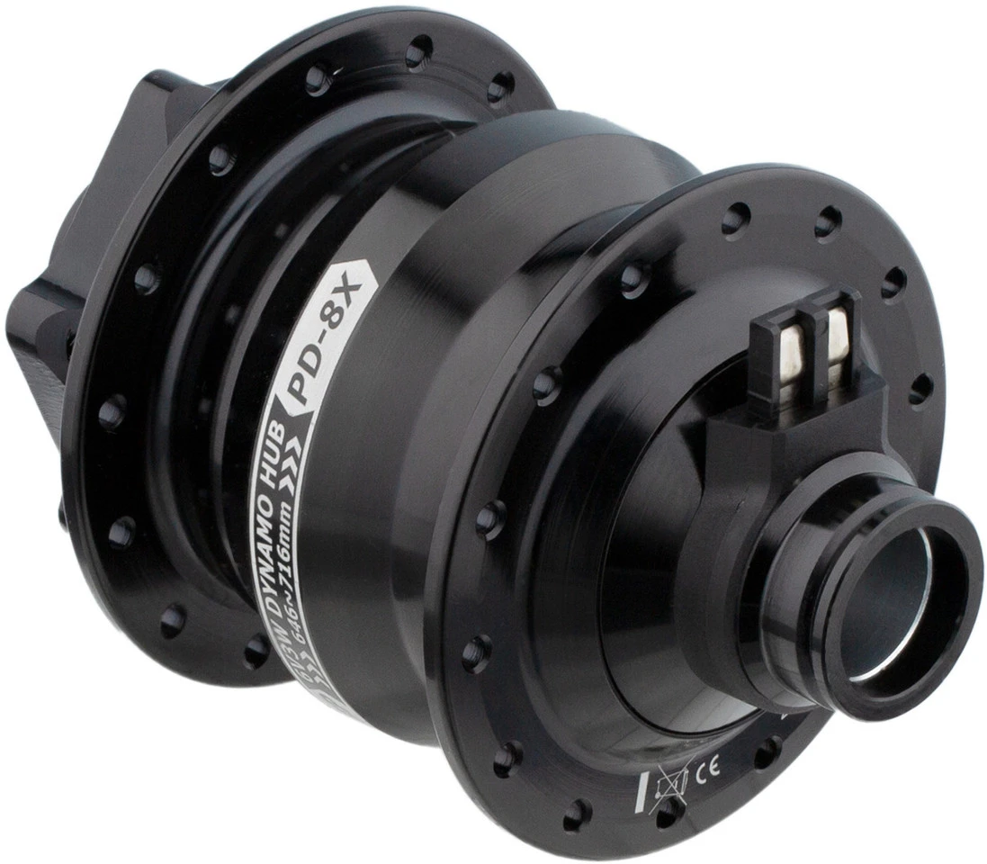 Nabendynamo PD-8X QR15 Disc 6-Loch 2 Nabendynamo PD-8X QR15 Disc 6-Loch – Bild 2