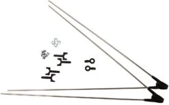 SKS Ersatzstreben Chromoplastics Mit ASR - 2 Stück